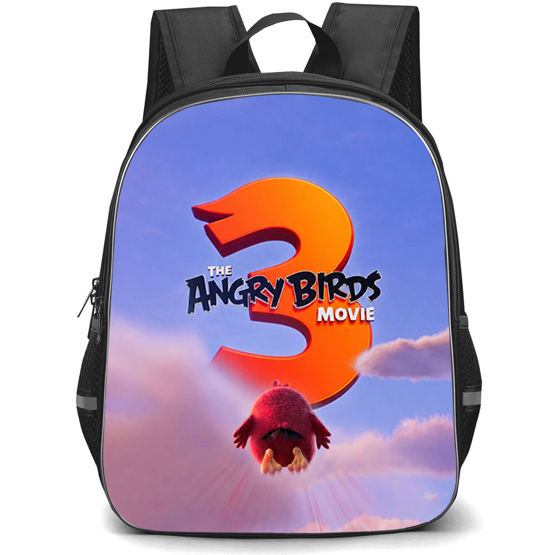 The Angry Birds Movie 3 Backpack School Bag StudentPack - The Angry Birds Movie 3 Flying Into Mayhem Poster