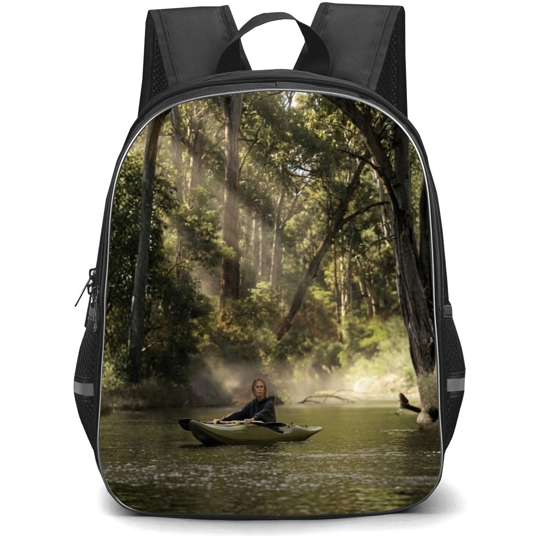Apex Sasha Backpack School Bag StudentPack - Sasha Kayaking On Swamp