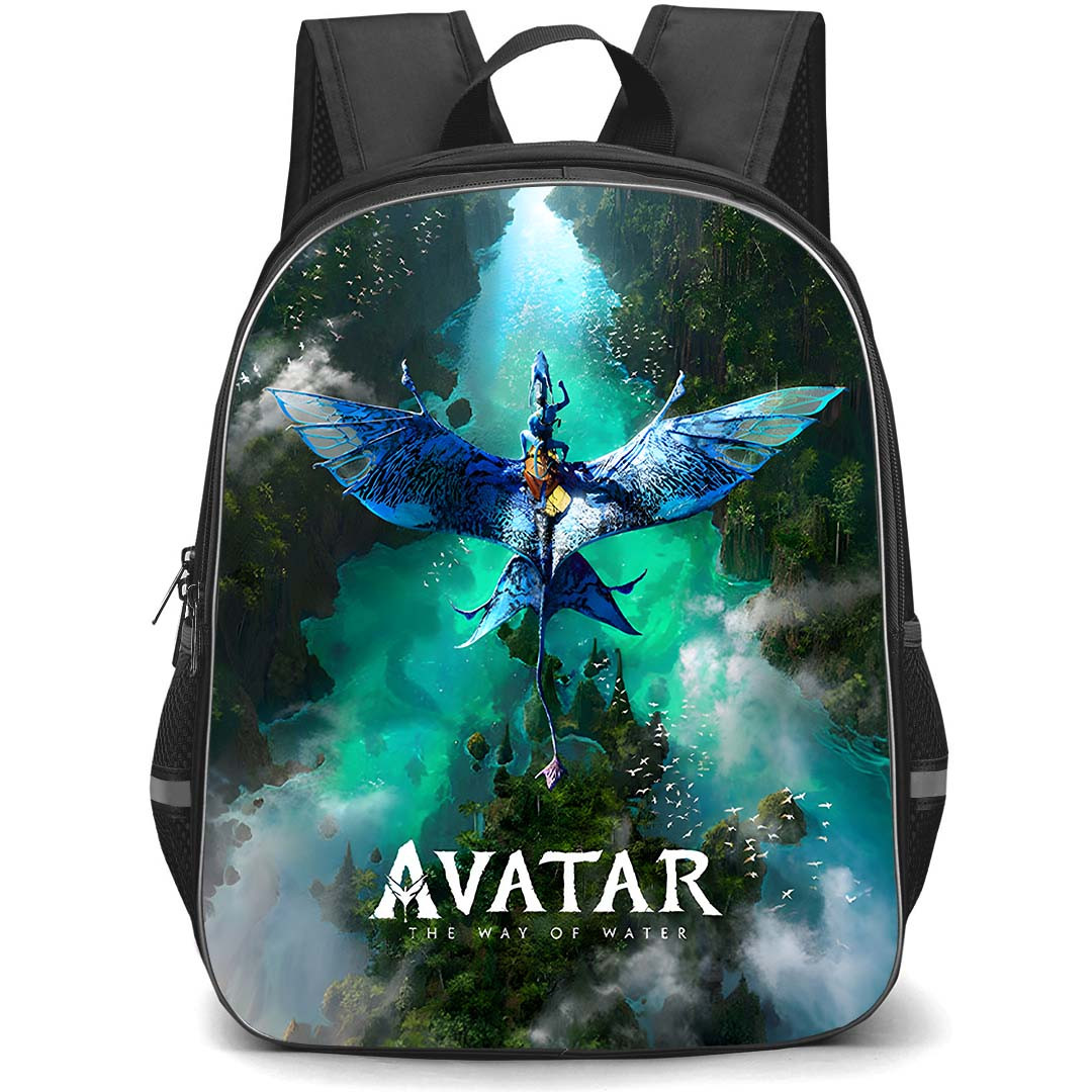 Avatar Backpack School Bag StudentPack - Avatar Banshee Flight Over Pandora Poster