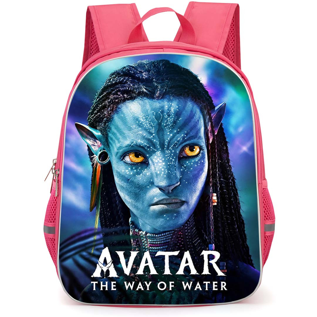 Avatar Backpack School Bag StudentPack - Avatar Detailed Na vi Face Illustration Art Poster