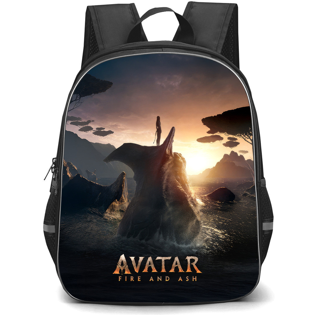 Avatar Backpack School Bag StudentPack - Avatar Fire and Ash Neytiri Watching Sunset