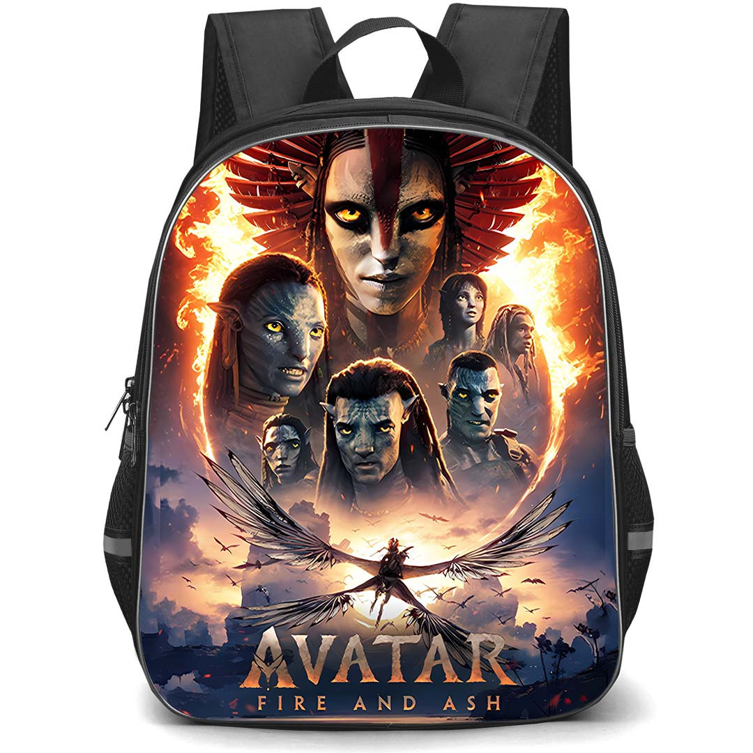 Avatar Backpack School Bag StudentPack - Avatar Fire And Ash 2025 Movie Poster