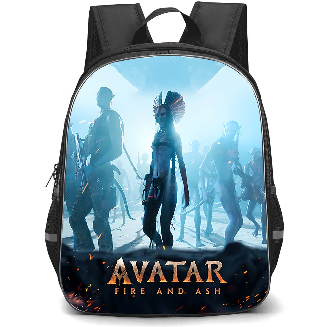 Avatar Backpack School Bag StudentPack - Avatar Fire And Ash 2025 Theatrical Trailer Poster