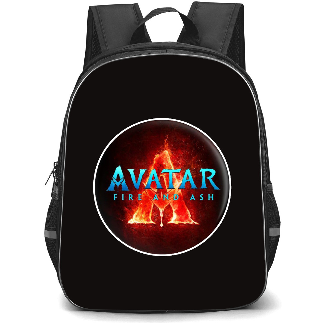 Avatar Fire And Ash Backpack School Bag StudentPack - Fire And Ash Avatar Sticker Series Logo