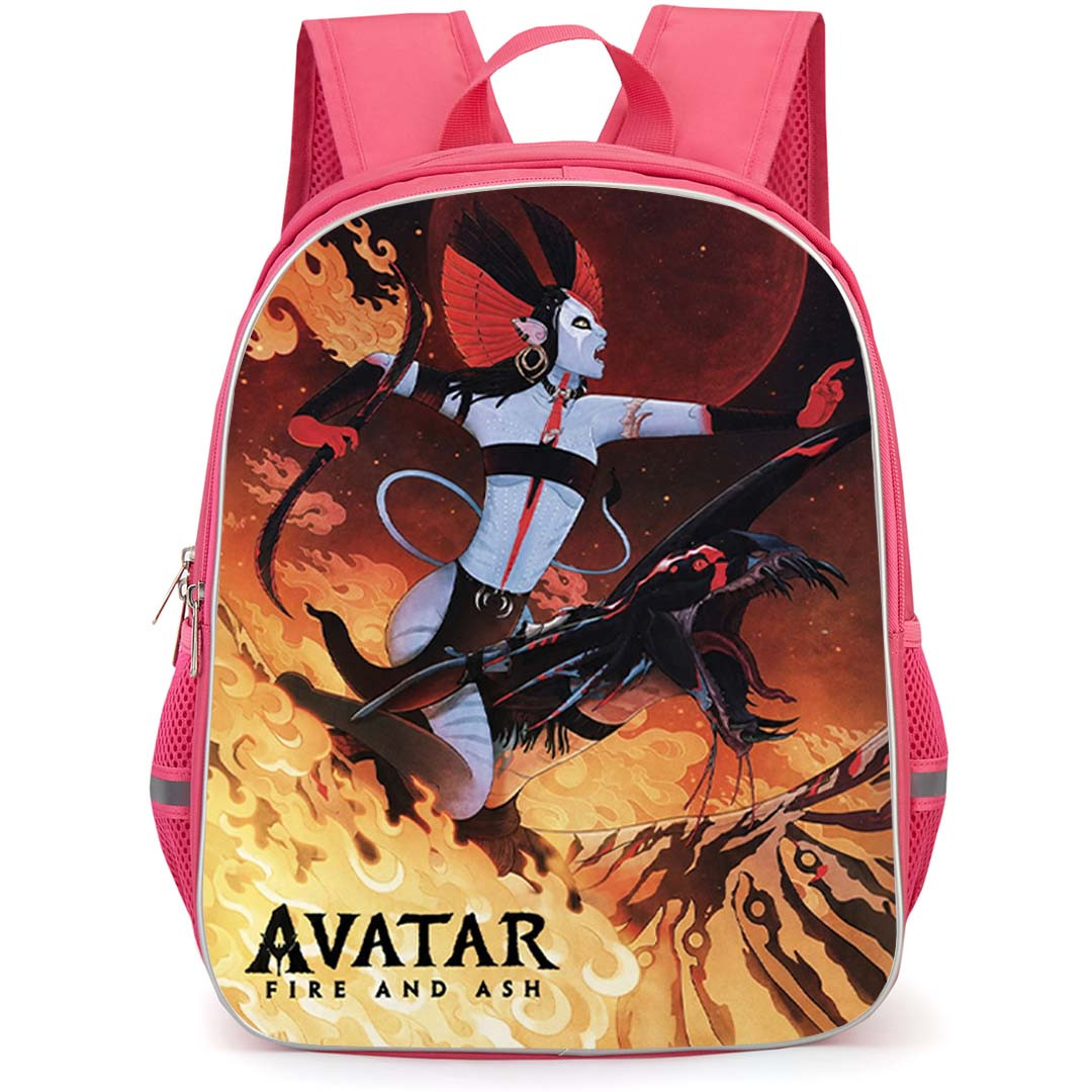 Avatar Backpack School Bag StudentPack - Avatar Fire And Ash Traditional Thai Art Poster