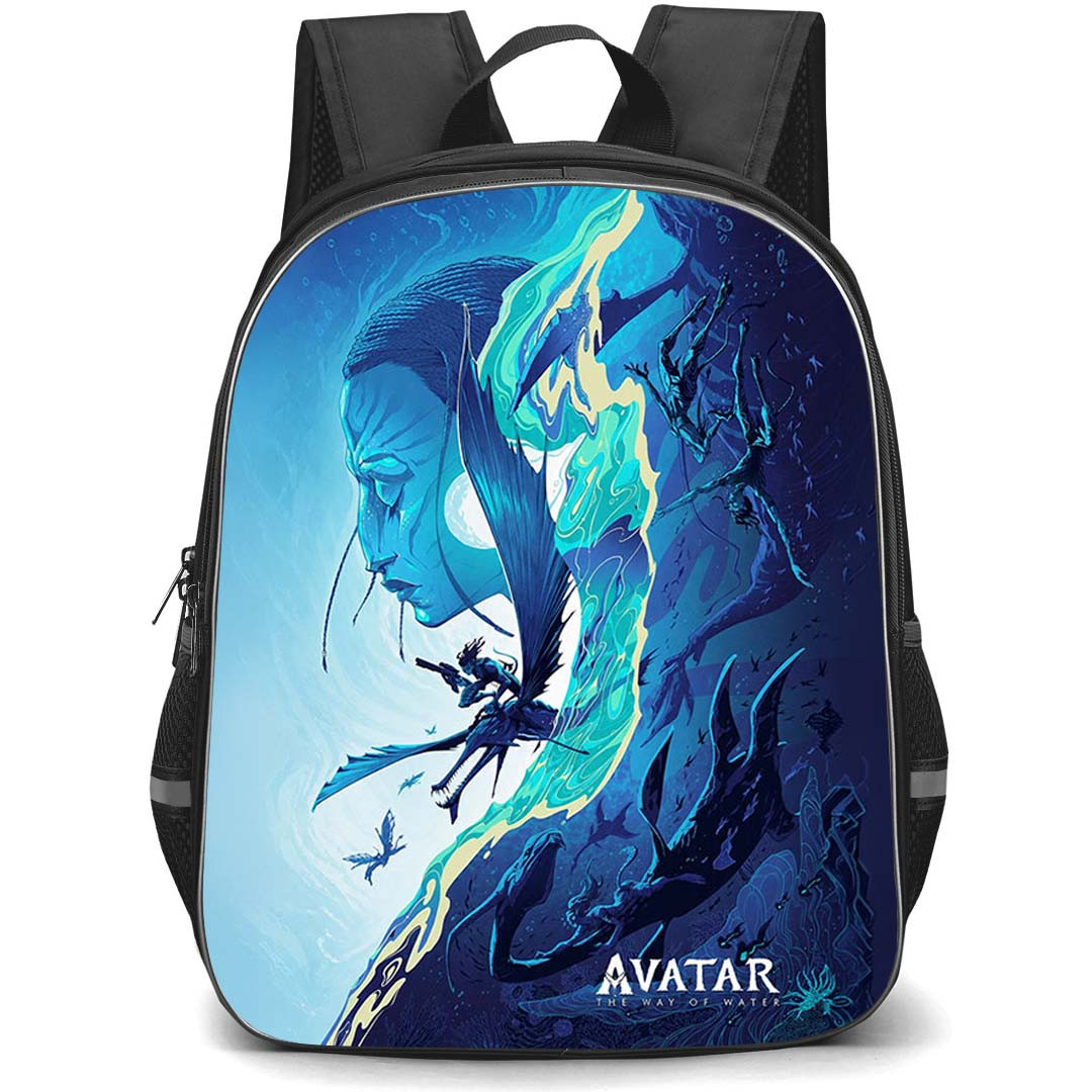 Avatar Neytiri Backpack School Bag StudentPack - Neytiri Avatar Fantasy Artwork Poster
