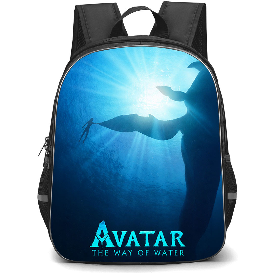Avatar Backpack School Bag StudentPack - Avatar The Way Of Water 2023 Movie Poster