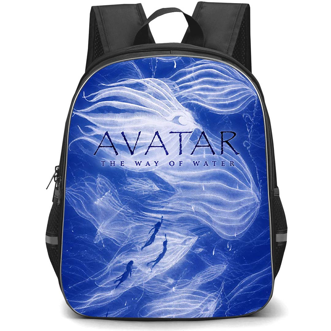 Avatar Backpack School Bag StudentPack - Avatar The Way of Water Tulkun Spirit Poster