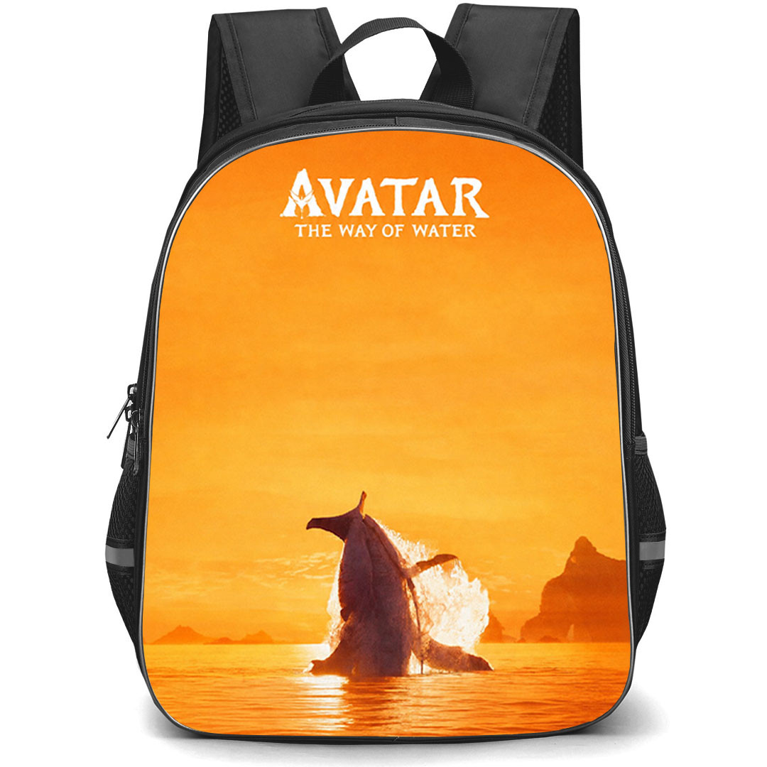 Avatar Tulkun Backpack School Bag StudentPack - Tulkun Rising From The Sea Poster