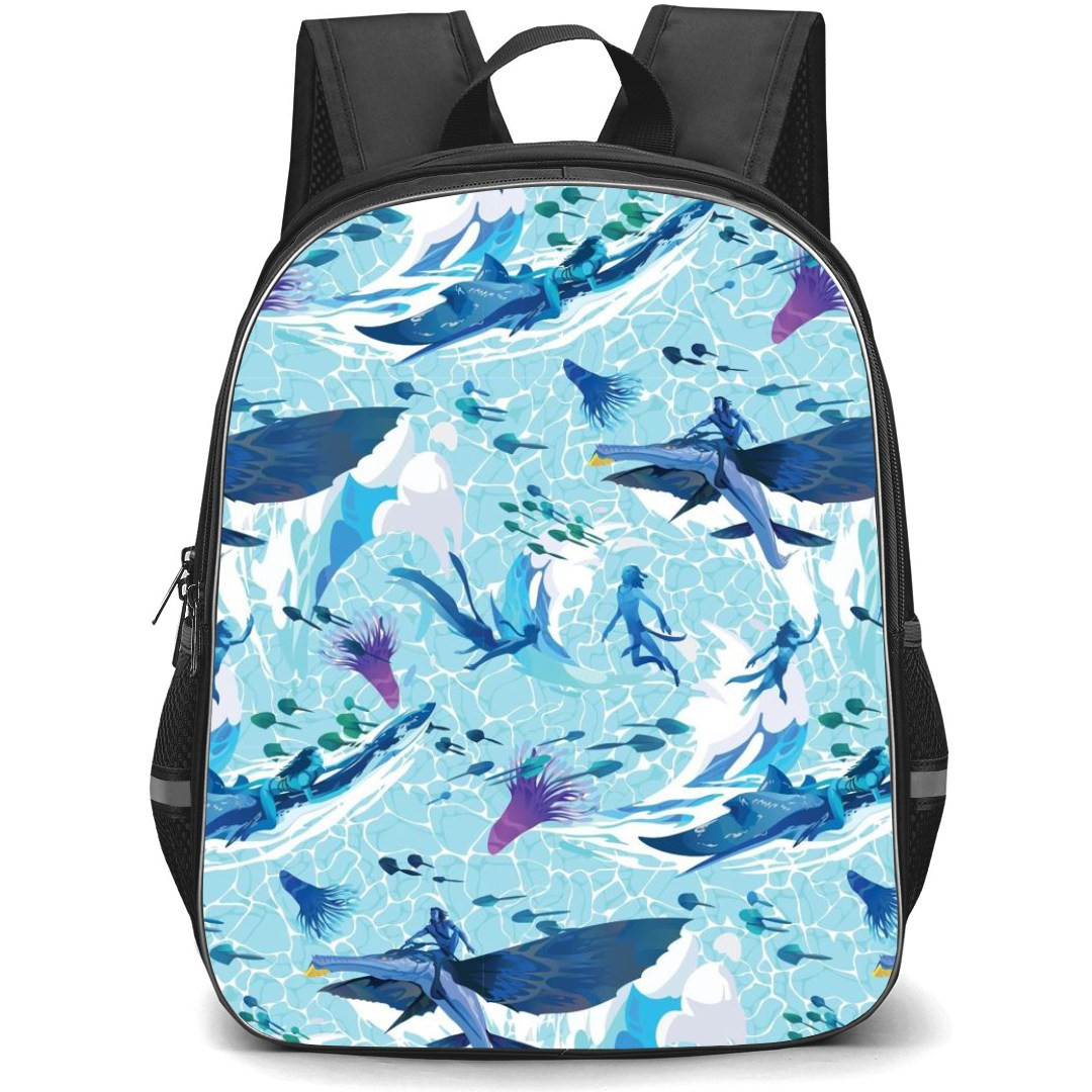 Avatar Backpack StudentPack - Avatar The Way Of Water Pattern Art Poster
