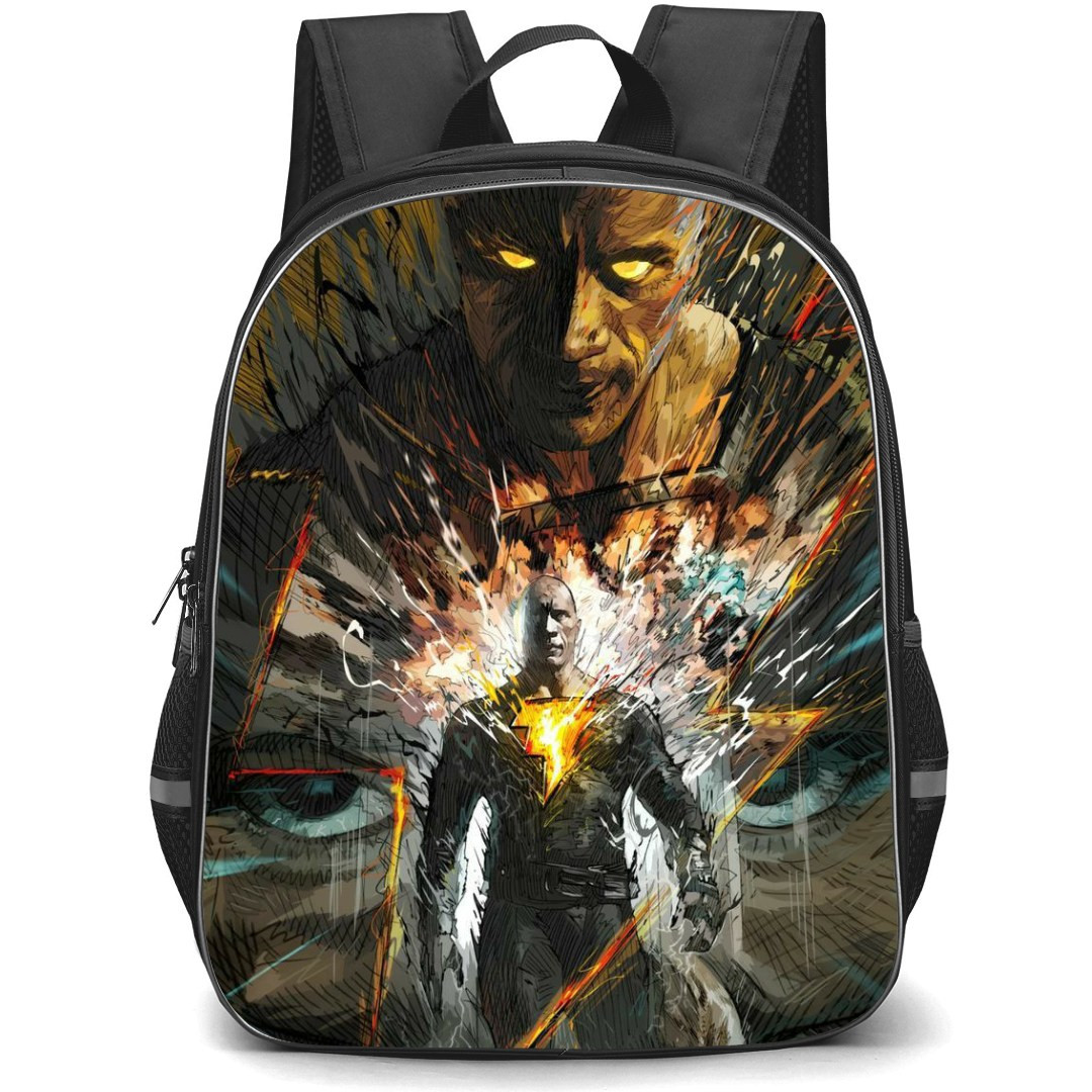 Black Adam Backpack StudentPack - Black Adam Movie Digital Illustration Art