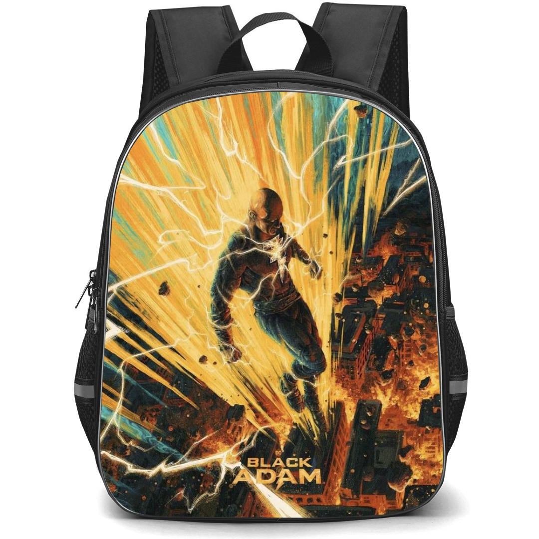 Black Adam Backpack StudentPack - Black Adam Movie Fan Art Poster