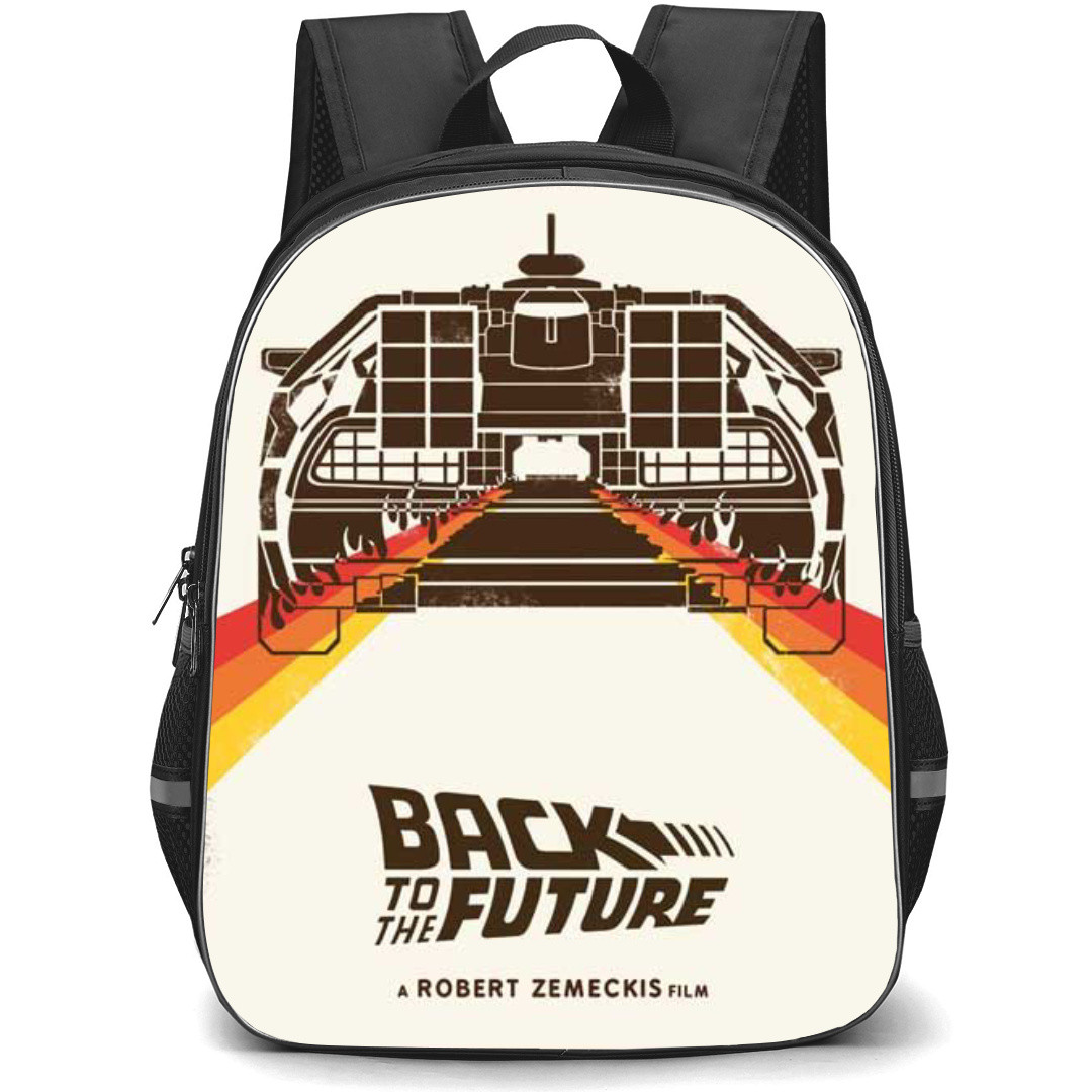 Back To The Future Backpack StudentPack - Back To The Future Movie 1985 Poster Sticker