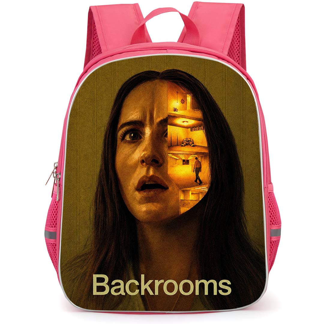 Backrooms Backpack School Bag StudentPack - Backrooms Fractured Reality Poster