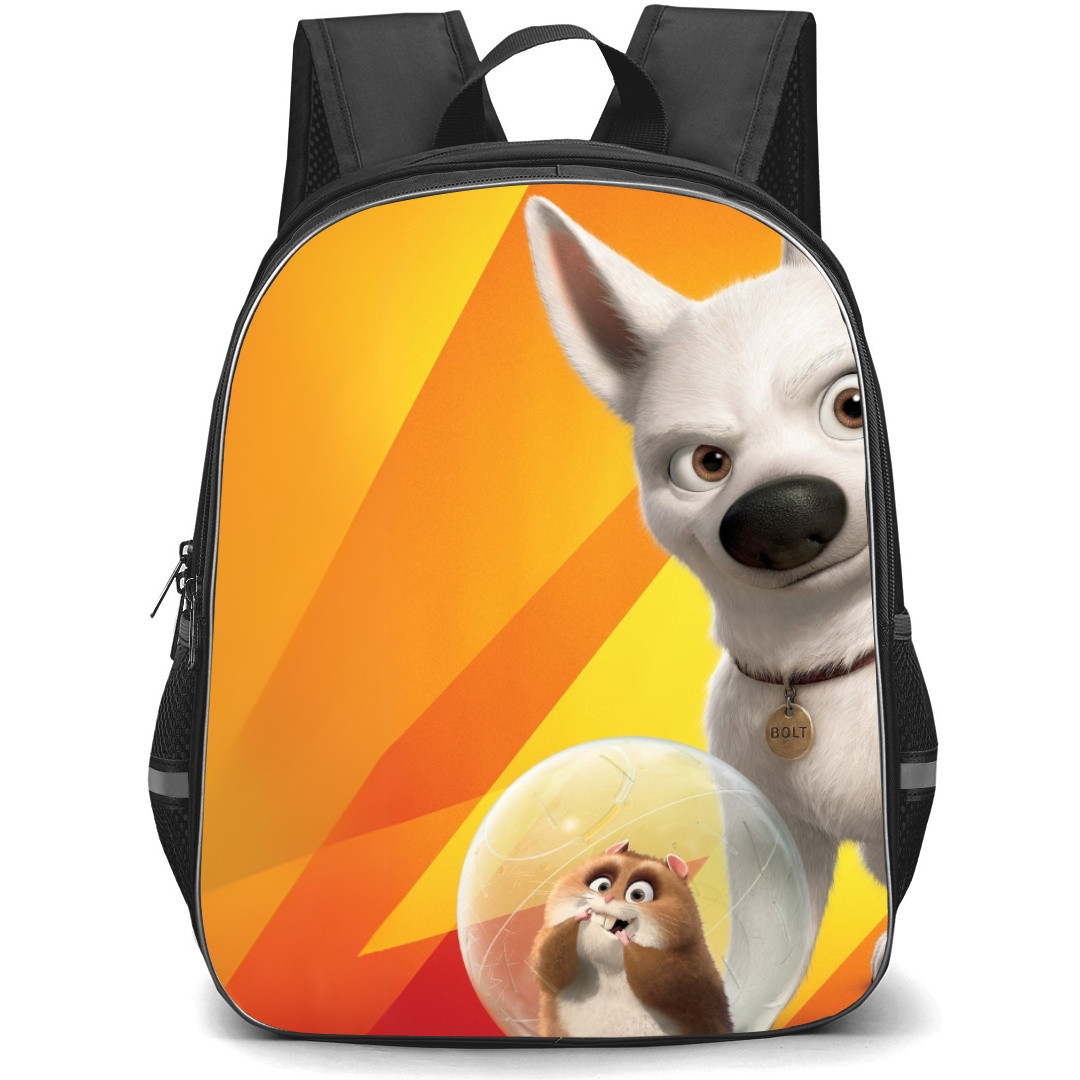 Bolt Backpack StudentPack - Bolt Rhino Portrait Orange background