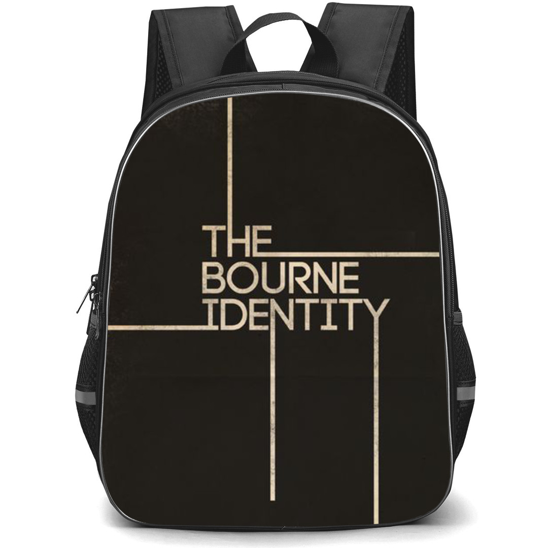 Bourne Identity Backpack StudentPack - Bourne Identity Word Art On Black Background