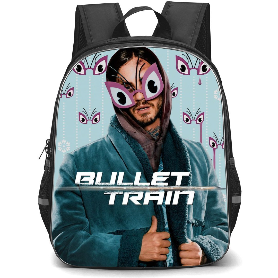 Bullet Train Backpack StudentPack - Bullet Train Logan Lerman Poster