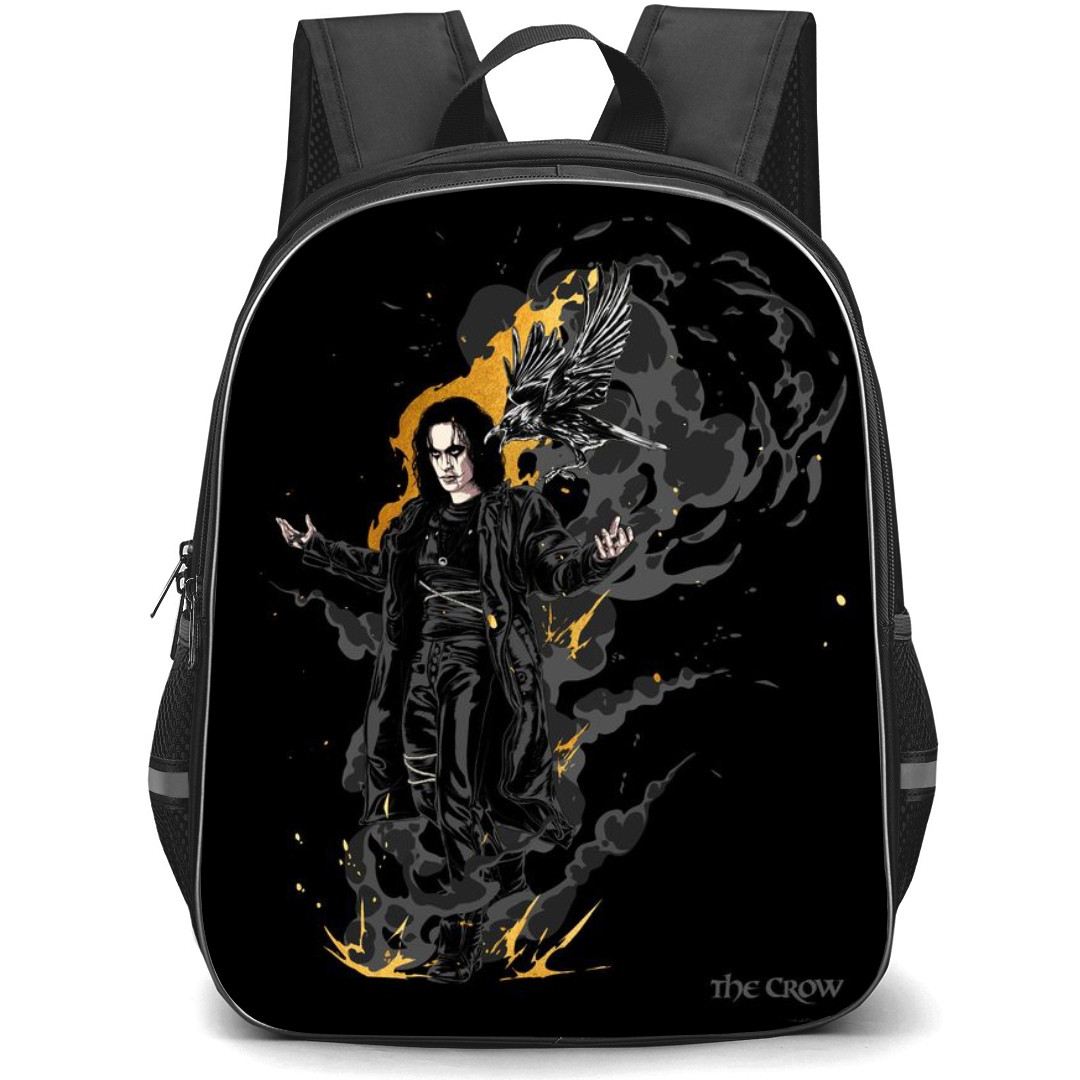The Crow Eric Draven Backpack StudentPack - Eric Draven Cartoon Art