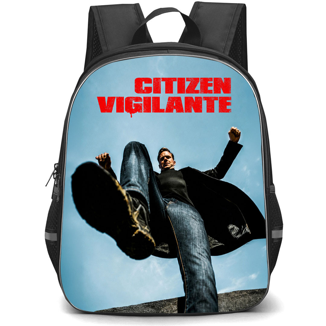 Citizen Vigilante Backpack School Bag StudentPack - Citizen Vigilante Stomping Series Poster