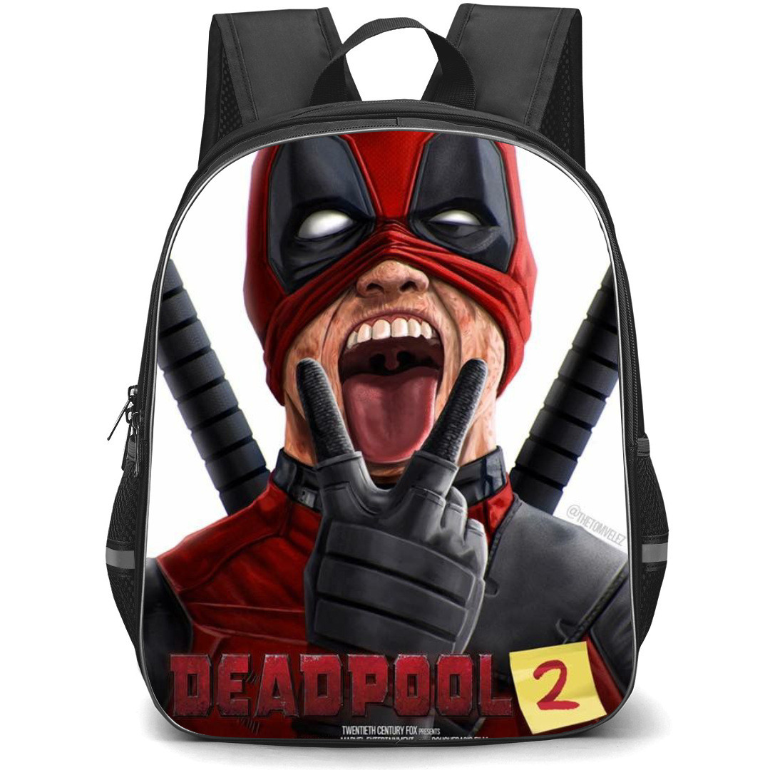 Deadpool Backpack StudentPack - Deadpool 2 Fan Art Poster