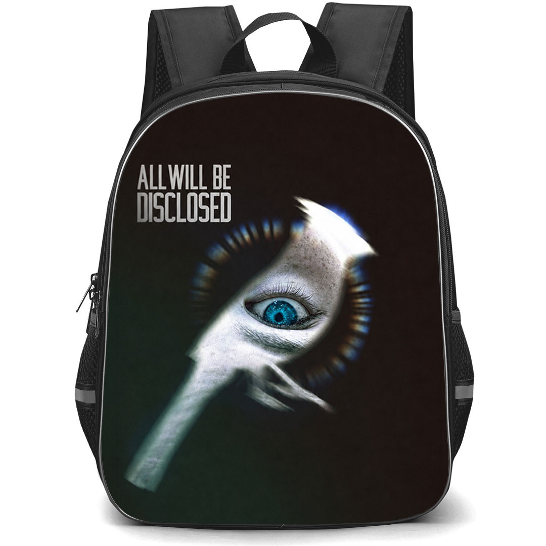 Disclosure Day Backpack School Bag StudentPack - Disclosure Day All Will Be Disclosed Poster