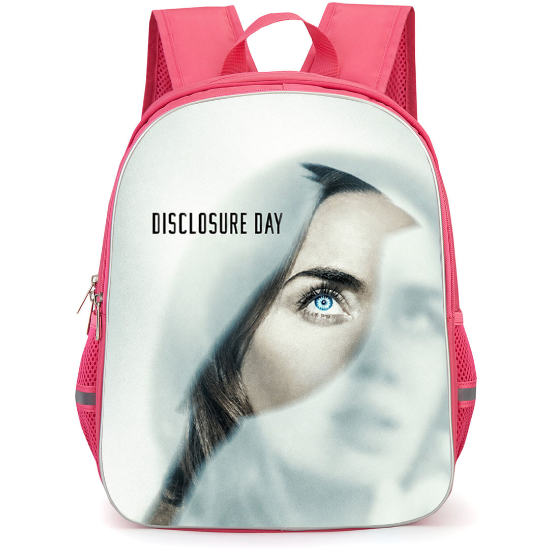 Disclosure Day Emily Blunt Backpack School Bag StudentPack - Emily Blunt Ice Blue Eye Poster