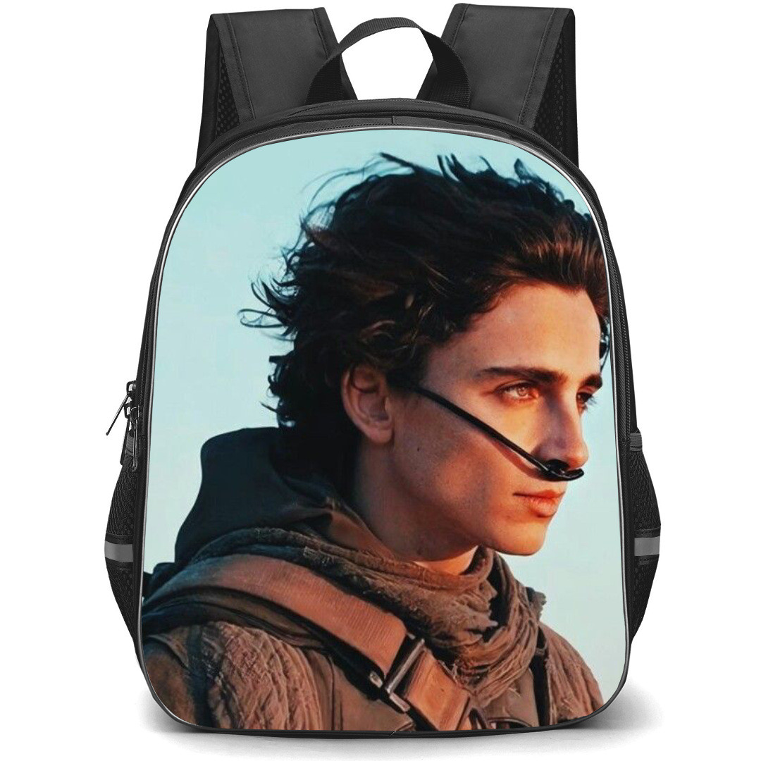 Dune Backpack StudentPack - Dune 2 Timothee Chalamet Side Portrait