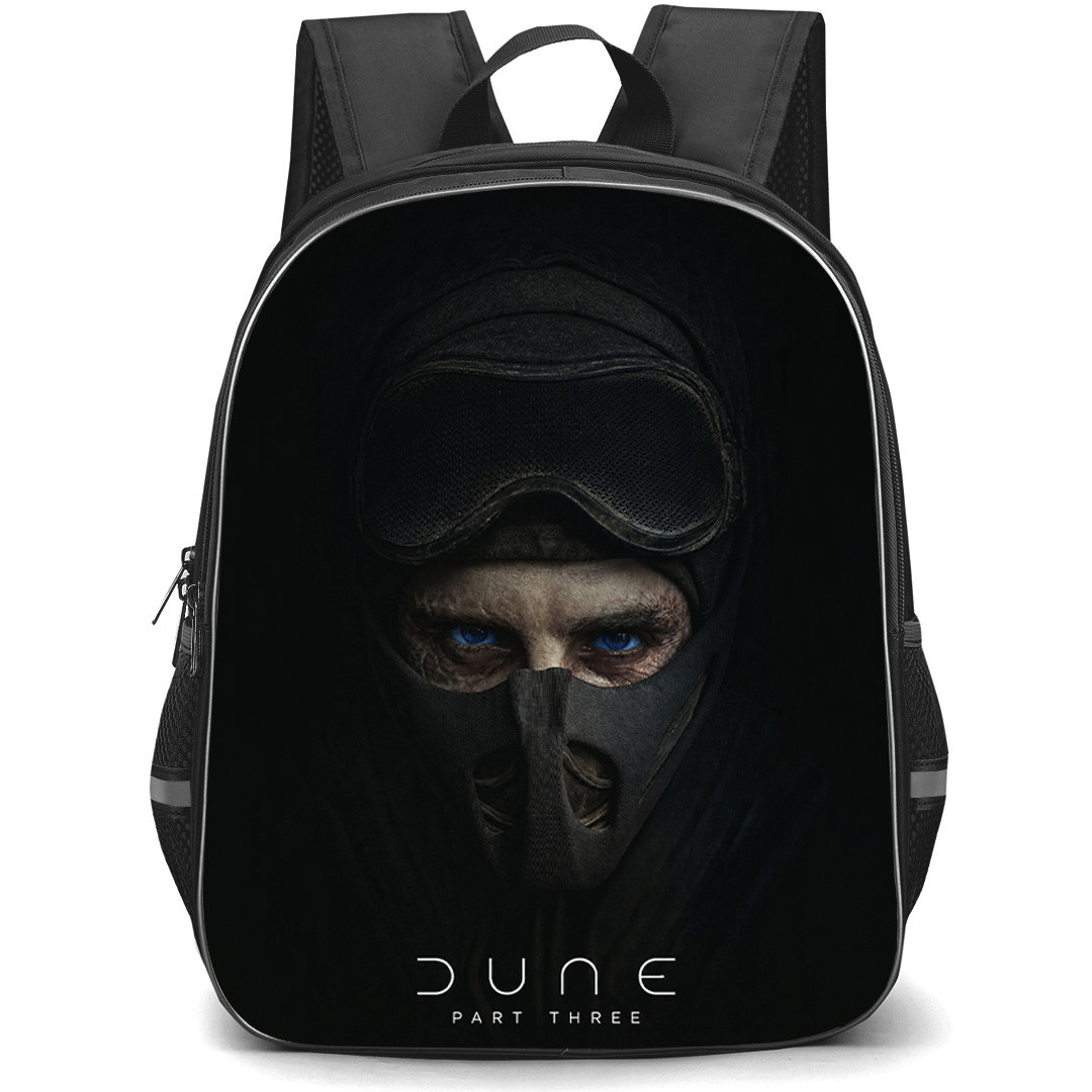 Dune Part Three Paul Atreides Backpack School Bag StudentPack - Paul Atreides Dark Vision Poster