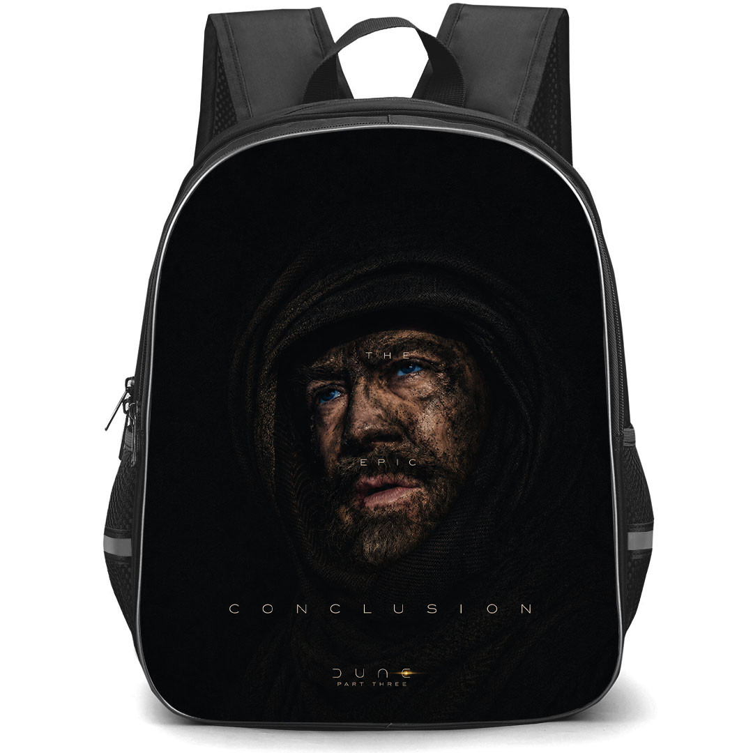 Dune Part Three Stilgar Backpack School Bag StudentPack - Stilgar The Epic Conclusion Poster