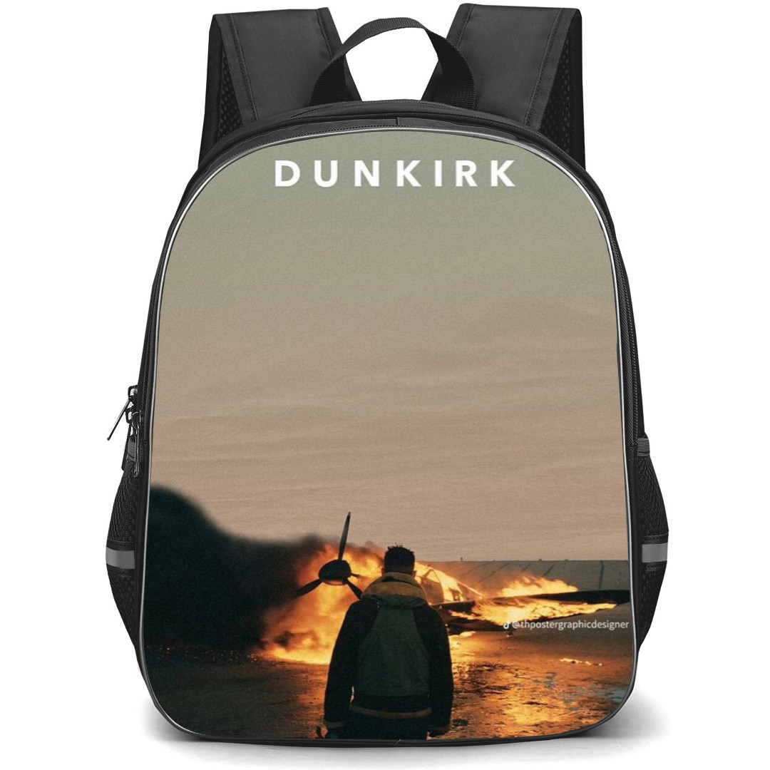Dunkirk Backpack StudentPack - Dunkirk Plane Burning Poster