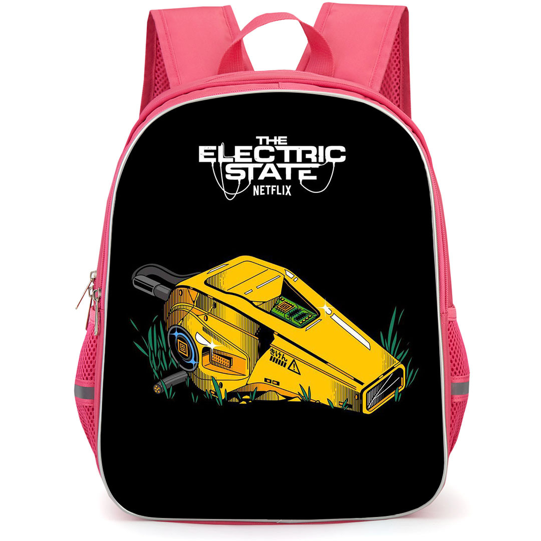 The Electric State Backpack StudentPack - The Electric State Fan Art Illustration Art For Netflix Poster