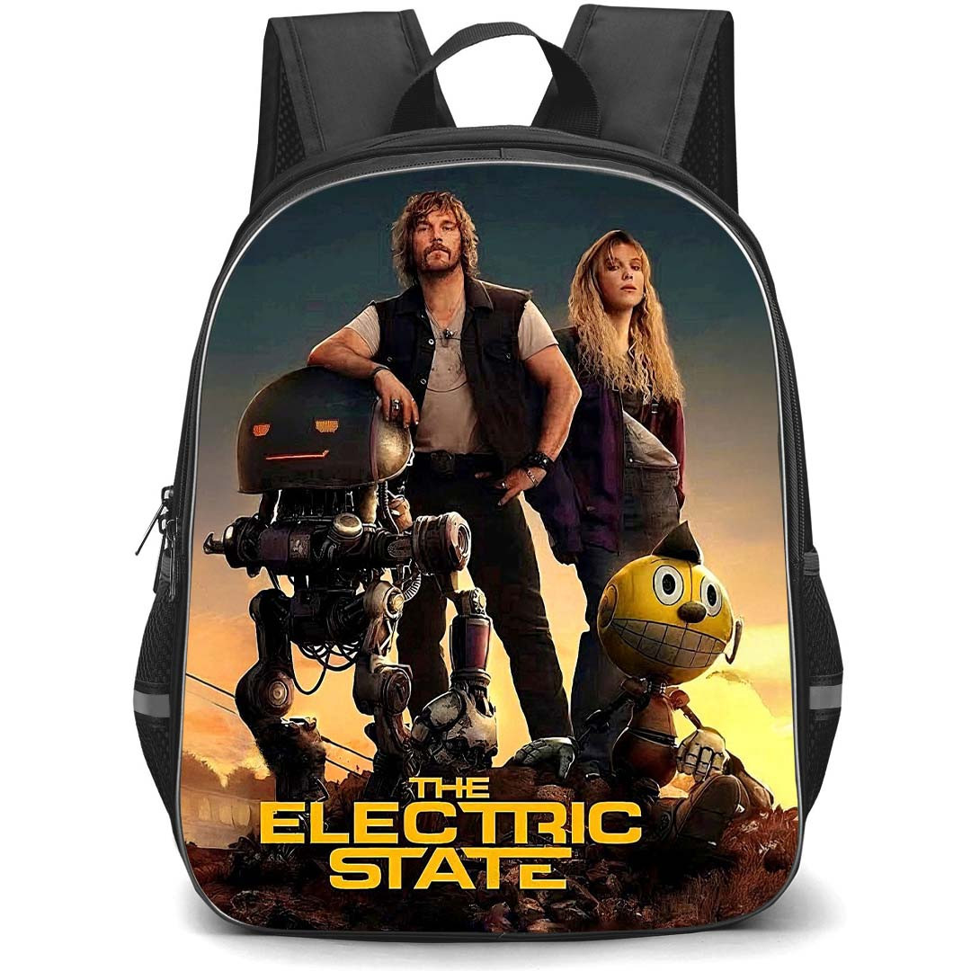 The Electric State Backpack StudentPack - The Electric State 2025 Netflix Poster