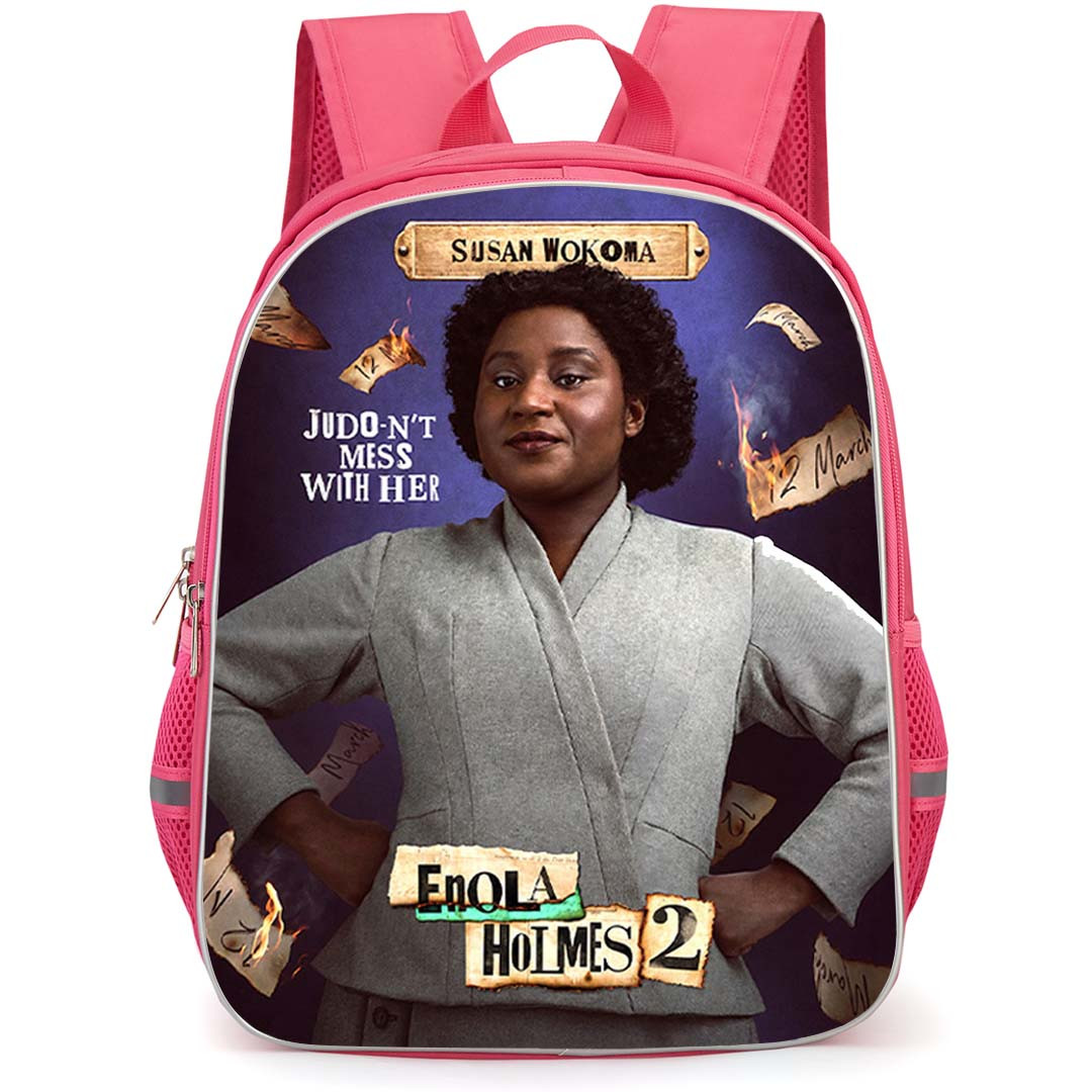 Enola Holmes 2 Edith Grayston Backpack School Bag StudentPack - Edith Grayston Judo Master Character Poster