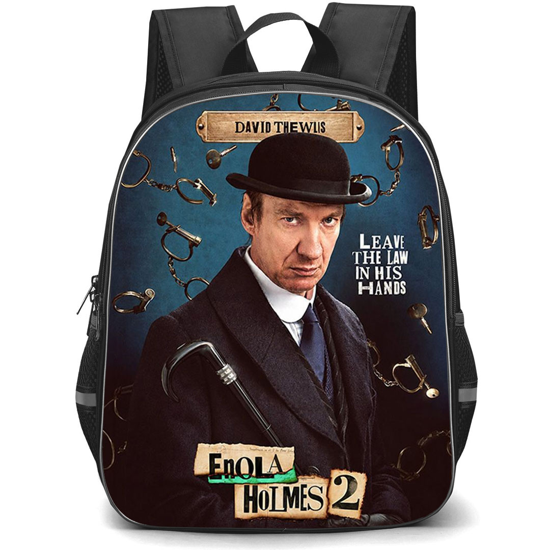 Enola Holmes 2 Grail Backpack School Bag StudentPack - Grail Criminal Mastermind Portrait Poster