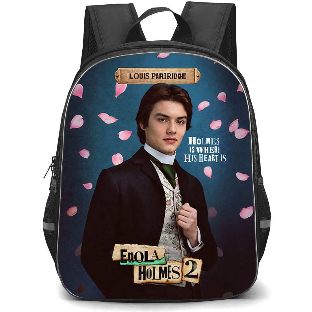 Enola Holmes 2 Viscount Tewkesbury Backpack School Bag StudentPack - Viscount Tewkesbury Rose Petal Character Poster