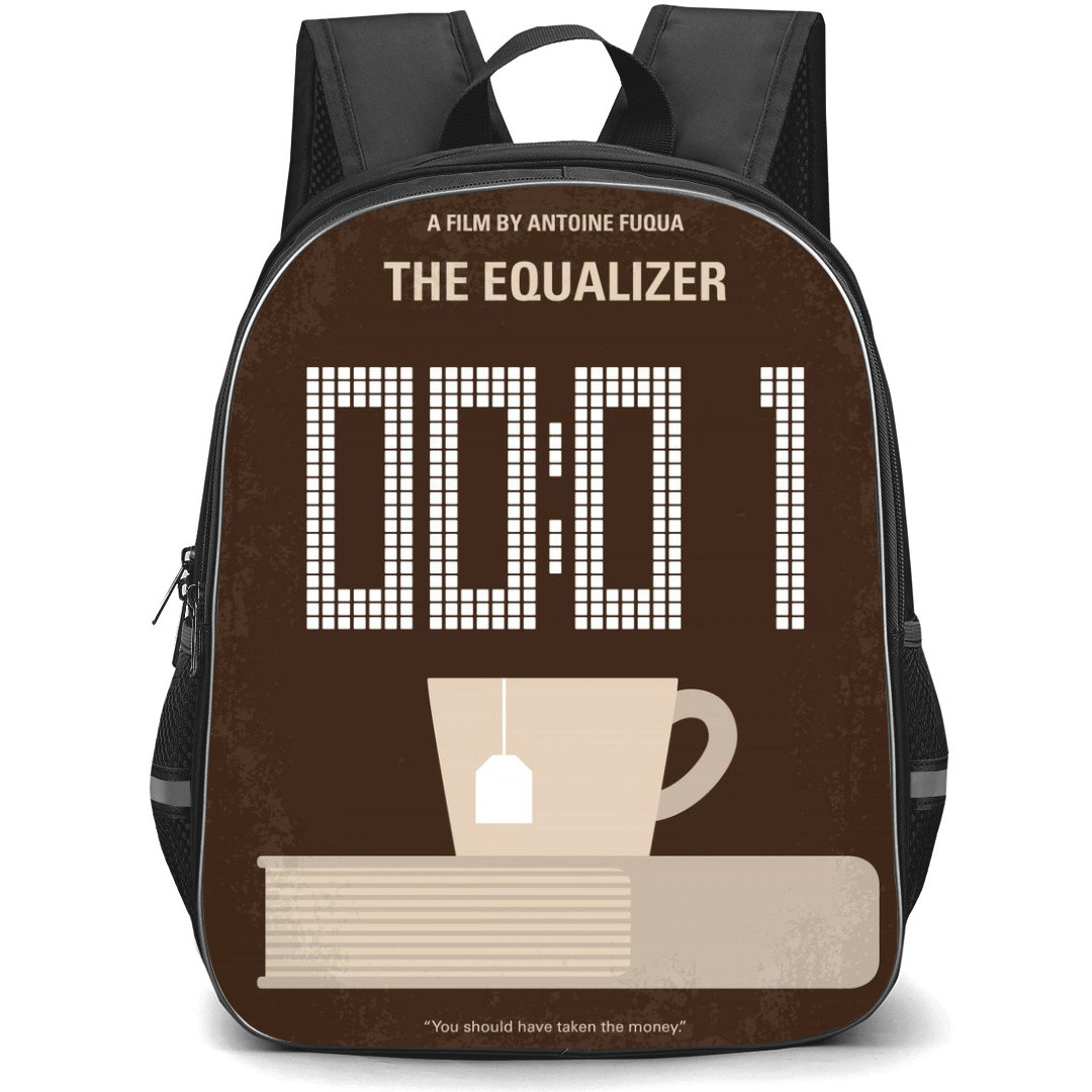 The Equalizer Backpack StudentPack - The Equalizer Movie Minimalist Poster