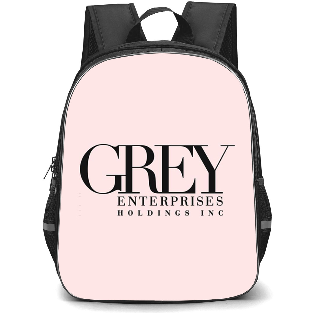 Fifty Shades Of Grey Backpack StudentPack - Fifty Shades Of Grey Enterprises Holdings Logo On Pink Background