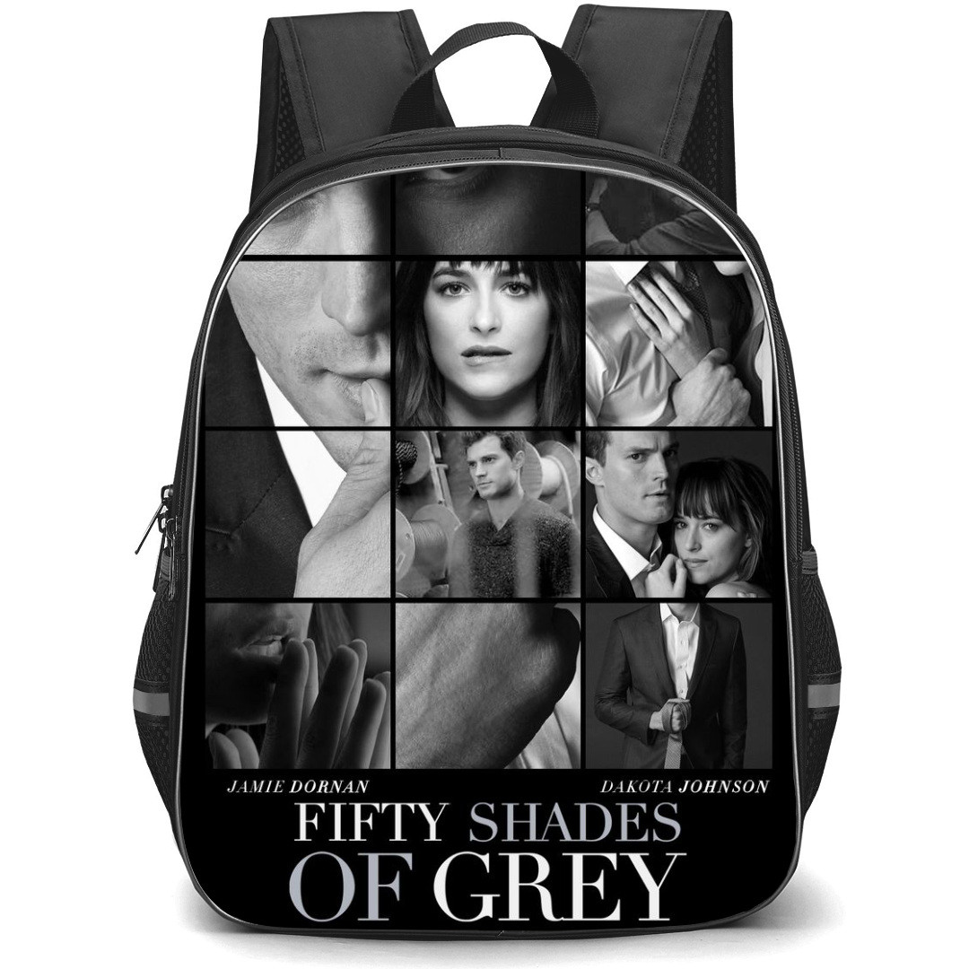 Fifty Shades Of Grey Backpack StudentPack - Fifty Shades Of Grey Move Grayscale Poster