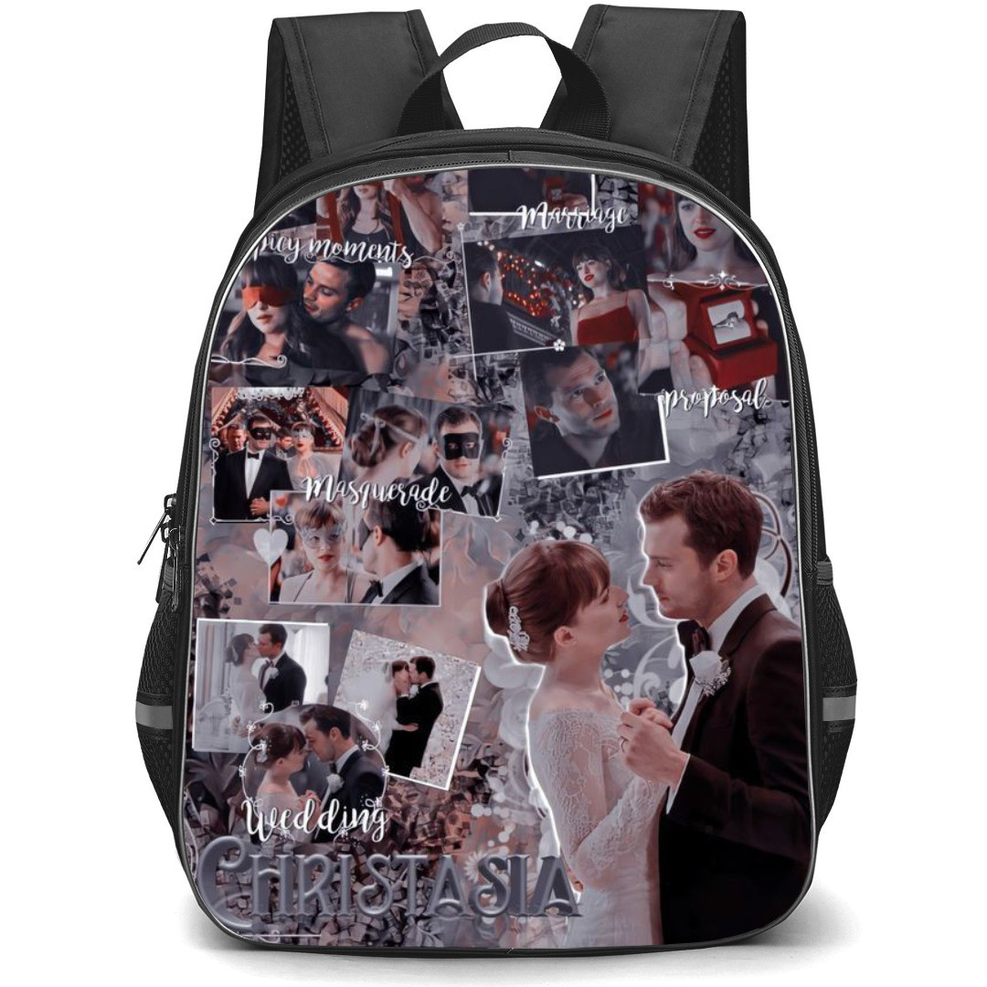Fifty Shades Of Grey Backpack StudentPack - Fifty Shades Of Grey Wedding Collage Poster