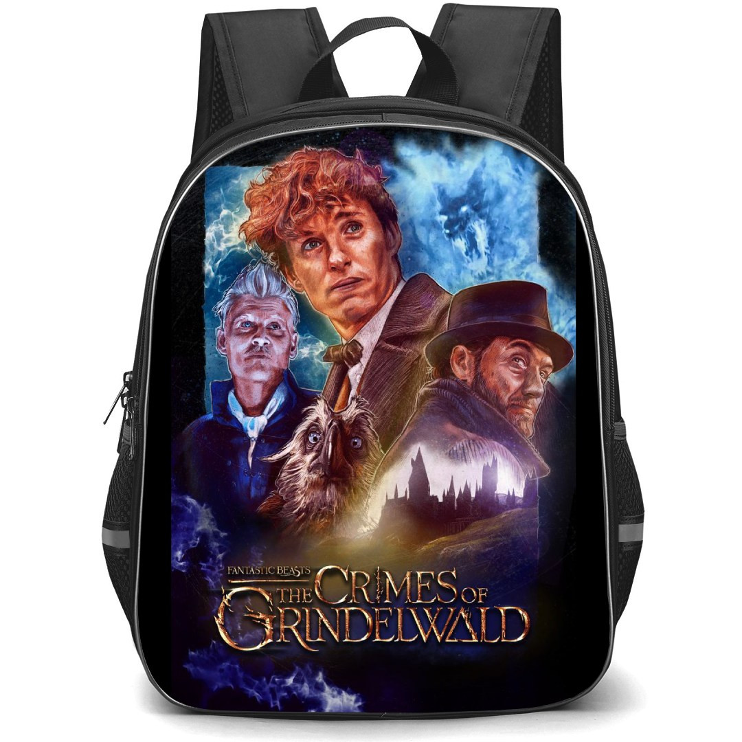 Fantastic Beast Backpack StudentPack - Fantastic Beast The Crimes of Grindelwald Illustration Art Poster