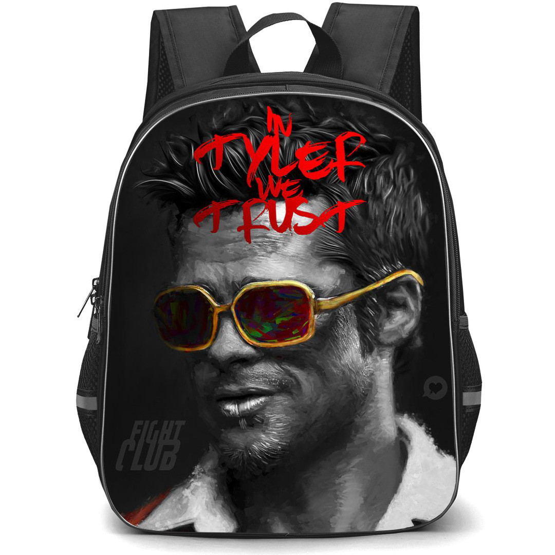 Fight Club Backpack StudentPack - Fight Club In Tyler We Trust Poster
