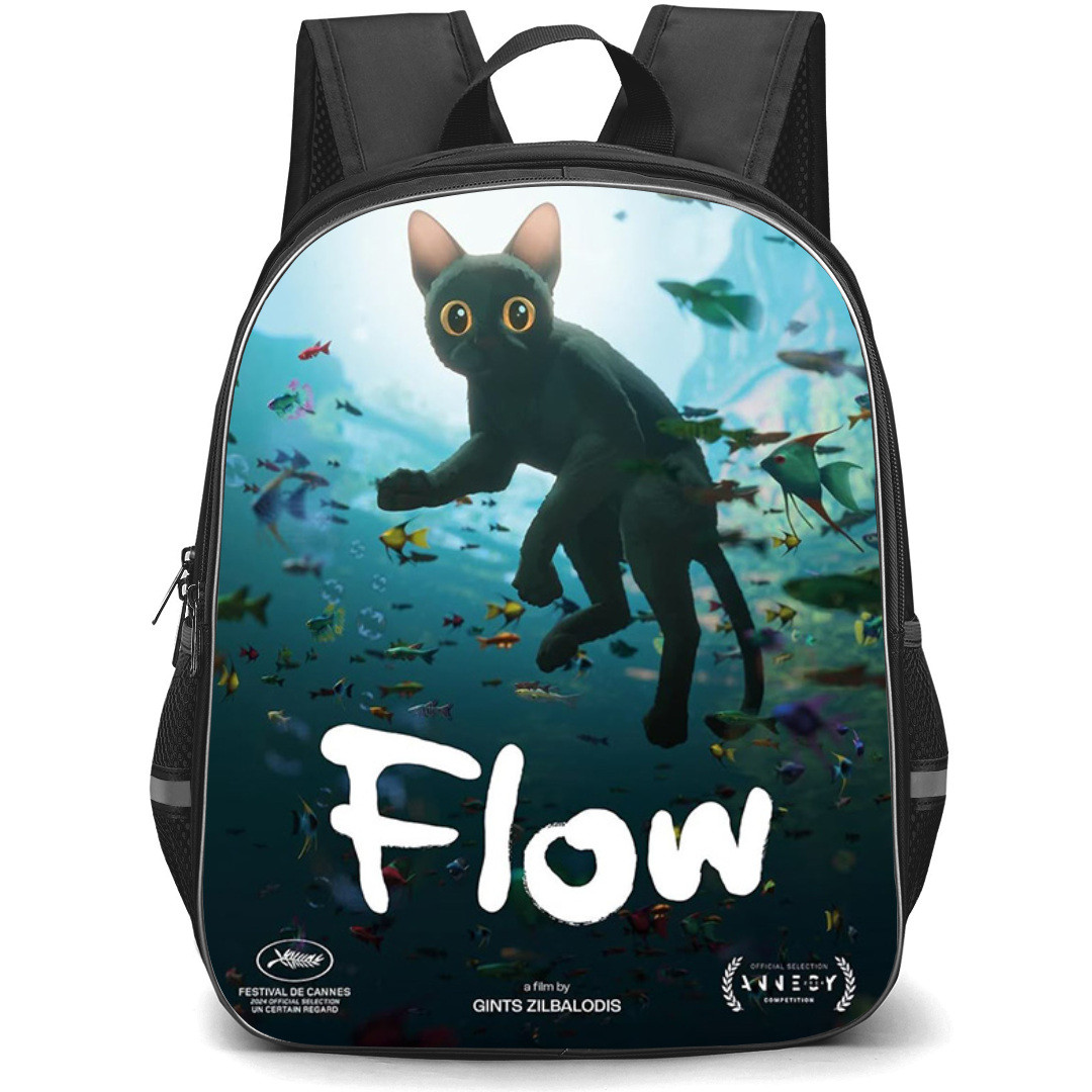 Flow Backpack StudentPack - Flow Characters Vibrant Illustration Art Poster