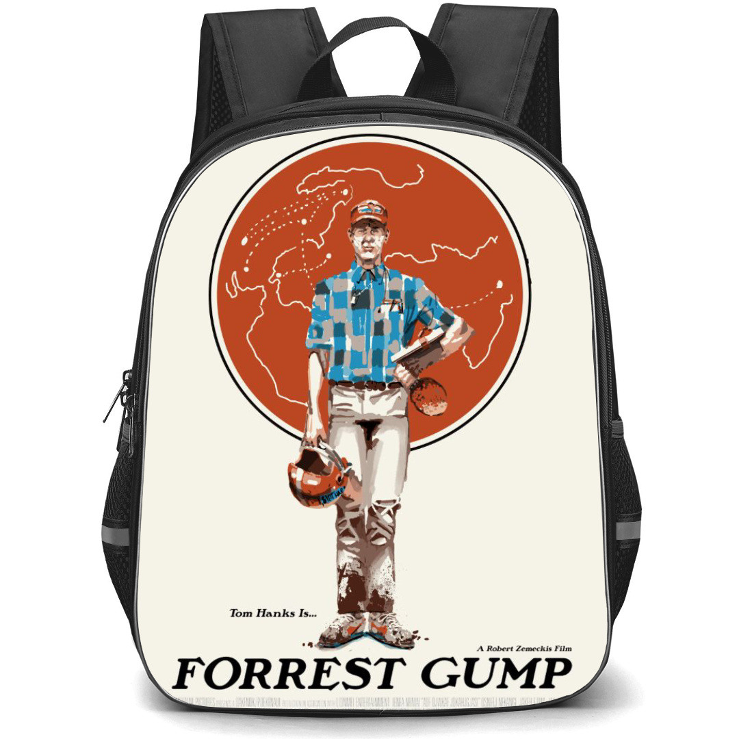 Forrest Gump Backpack StudentPack - Forrest Gump Retro Illustration Art