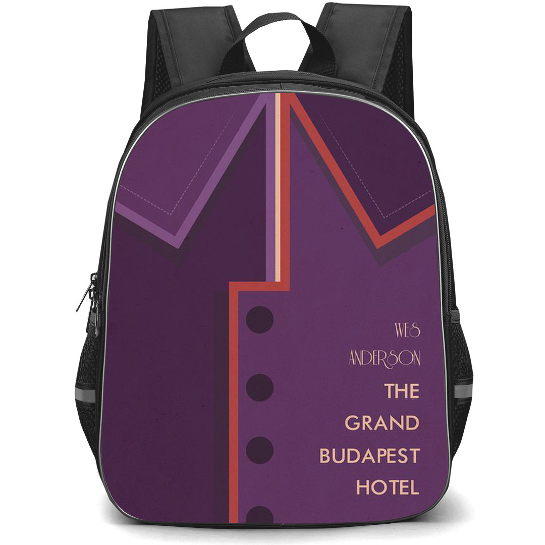 The Grand Budapest Hotel Backpack StudentPack - The Grand Budapest Hotel Minimal Movie Poster