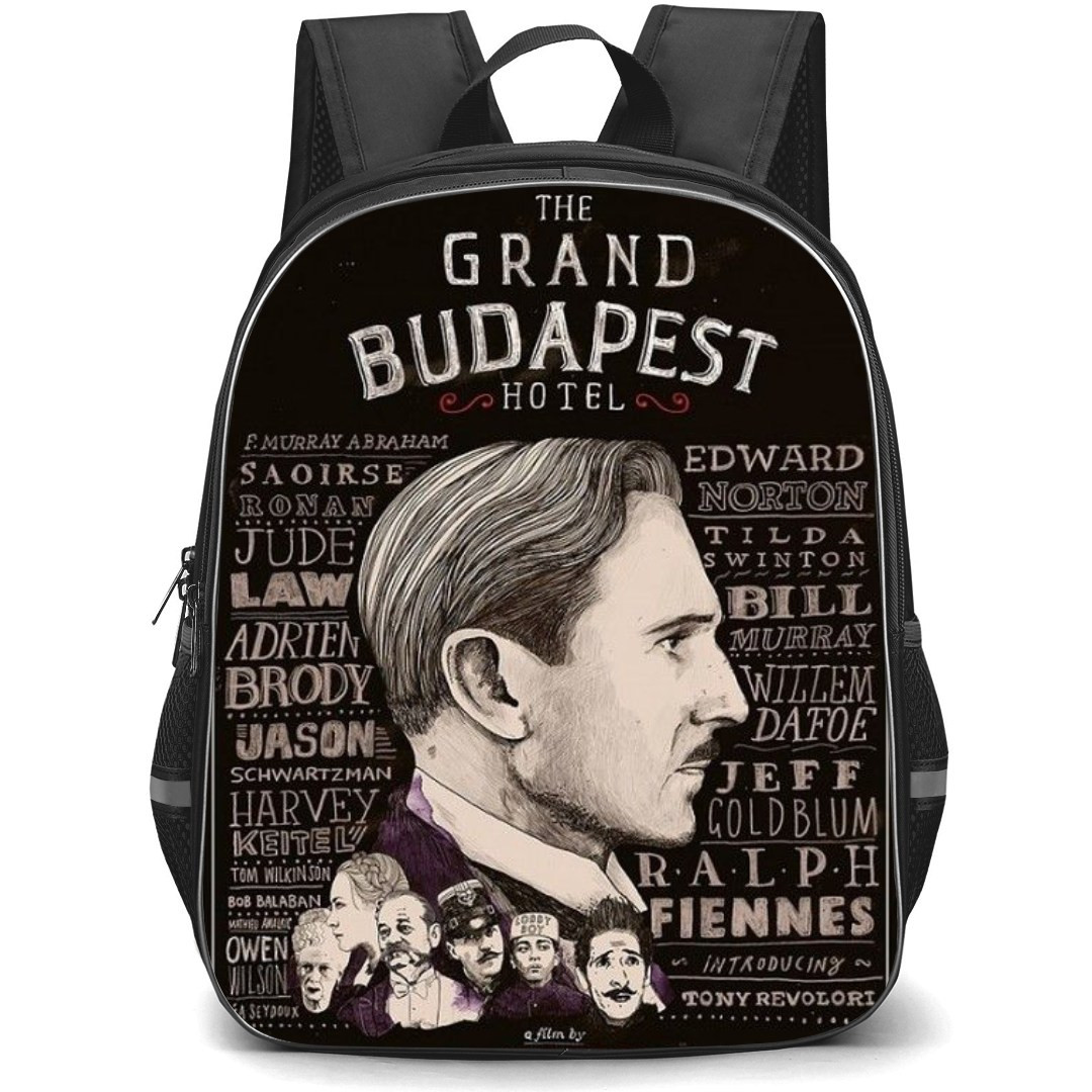 The Grand Budapest Hotel Backpack StudentPack - The Grand Budapest Hotel Retro Poster
