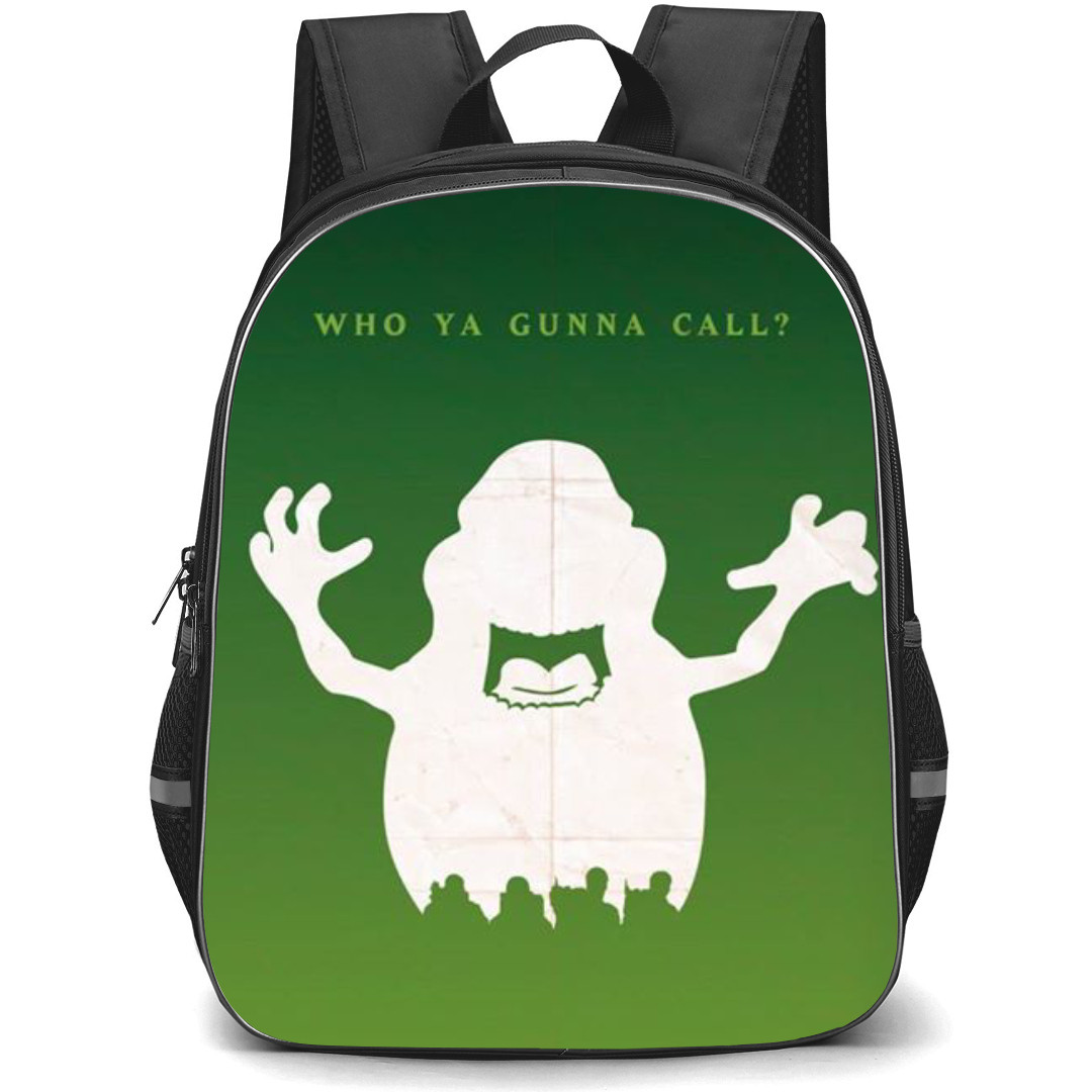 GhostBuster Backpack StudentPack - GhostBuster 1984 Minimalist Green Poster