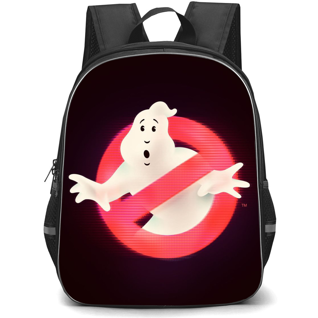 GhostBuster Backpack StudentPack - GhostBuster Logo On Black Background