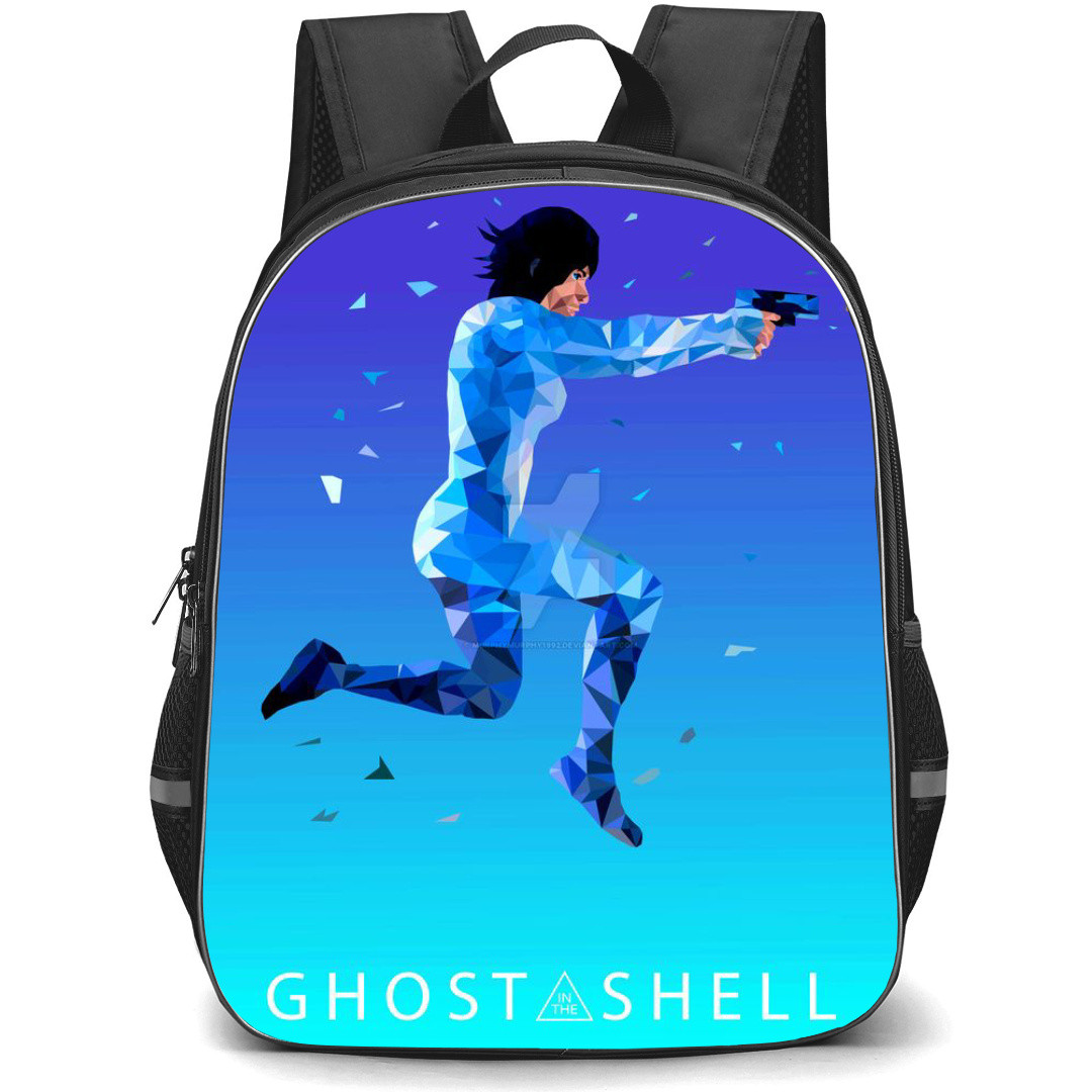 Ghost In The Shell Backpack StudentPack - Ghost In The Shell Low Poly Poster