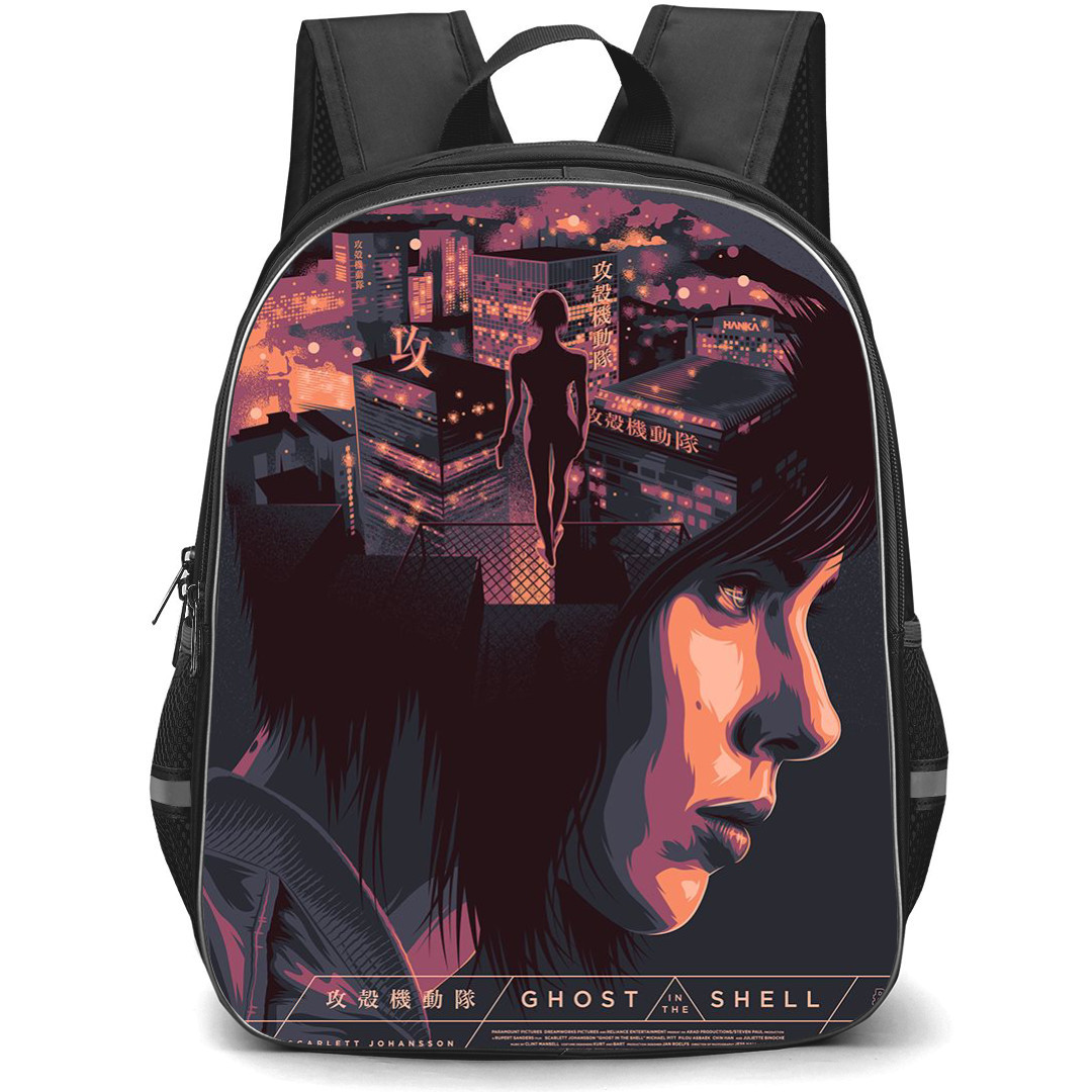 Ghost In The Shell Backpack StudentPack - Ghost In The Shell Unofficial Poster Posse