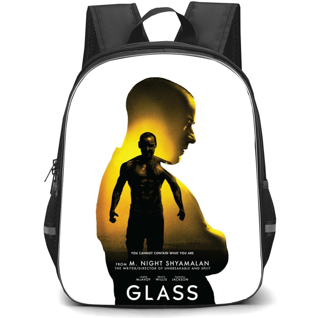Glass Backpack StudentPack - Glass Movie Silhouette Poster
